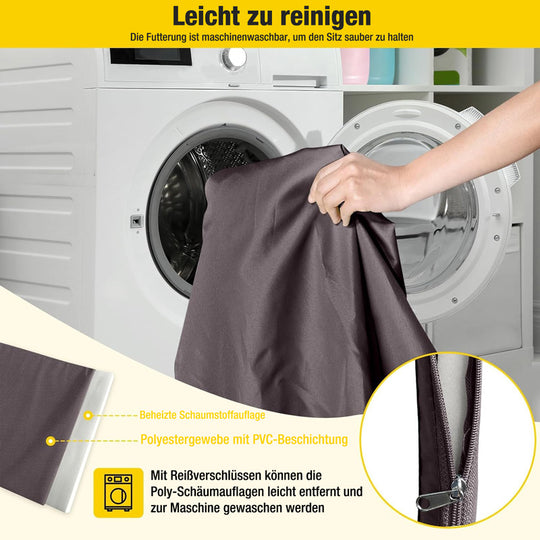 Aivituvin-AIR74-IN Mittelgroße isolierte Hundehütte für draußen | Innenfutter