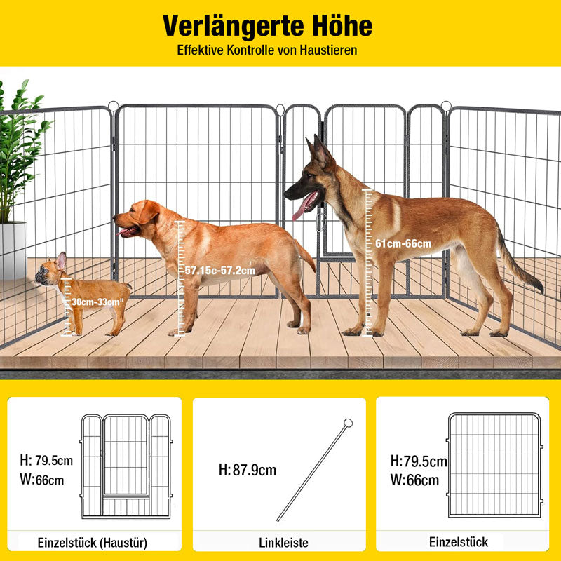 Aivituvin-AIR50/51 Hunde-Übungsstall | Tragbarer Laufstall für Welpen im Innen- und Außenbereich