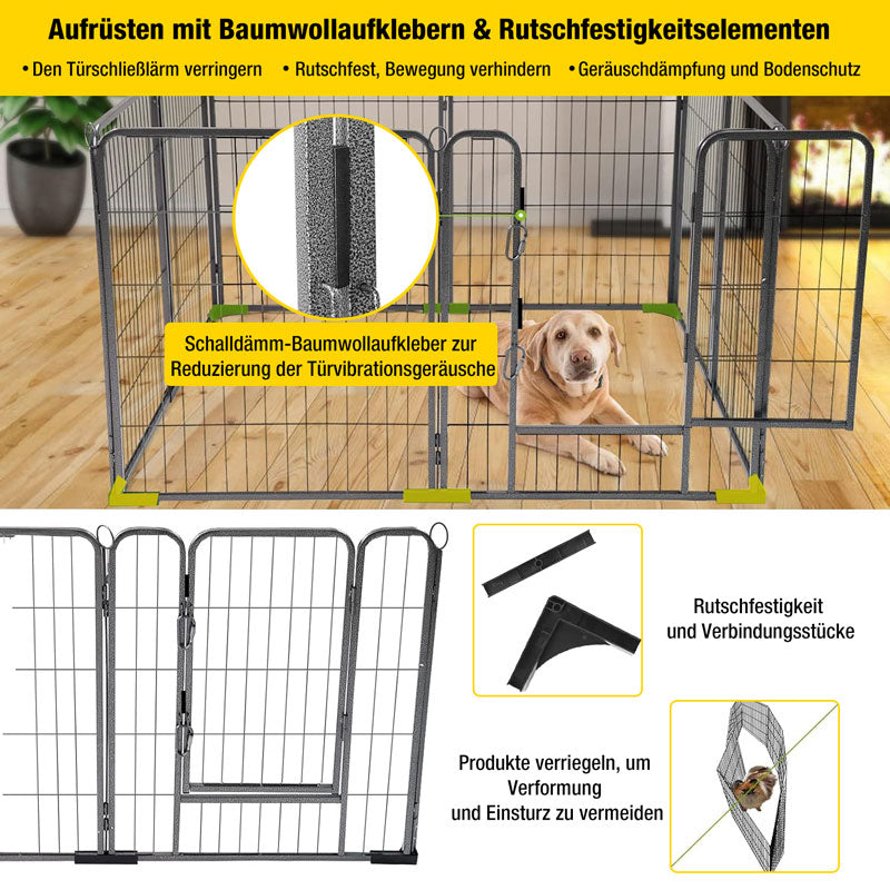 Aivituvin-AIR50/51 Hunde-Übungsstall | Tragbarer Laufstall für Welpen im Innen- und Außenbereich
