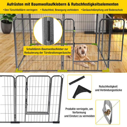 Aivituvin-AIR50/51 Hunde-Übungsstall | Tragbarer Laufstall für Welpen im Innen- und Außenbereich
