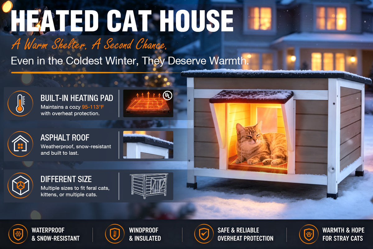 Heated Cat House
